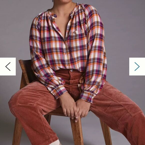 Anthropologie Pilcro Breezy Buttondown - Picture 5 of 12